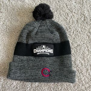 Cubs 2016 World Series beanie